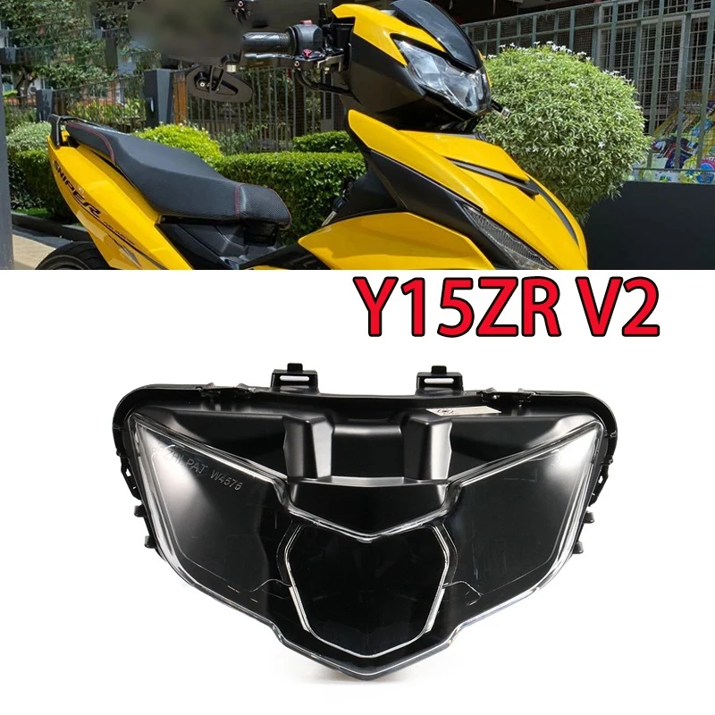 Светодиодная передняя фара для мотоцикла, фара в сборе для Yamaha Y15ZR Exciter150 V2 Smoky 2019-2021
Светодиодная передняя фара для мотоцикла, фара в сборе для Yamaha Y15ZR Exciter150 V2 Smoky 2019-2021
