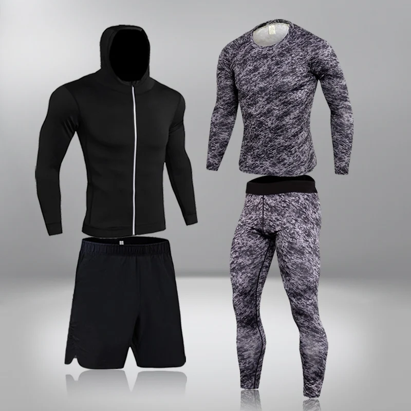 Men's Compression Running Set Football Basketball Cycling Fitness Warm Base Coat Kits Teenager Tight Breathable Tracksuits
Men's Compression Running Set Football Basketball Cycling Fitness Warm Base Coat Kits Teenager Tight Breathable Tracksuits