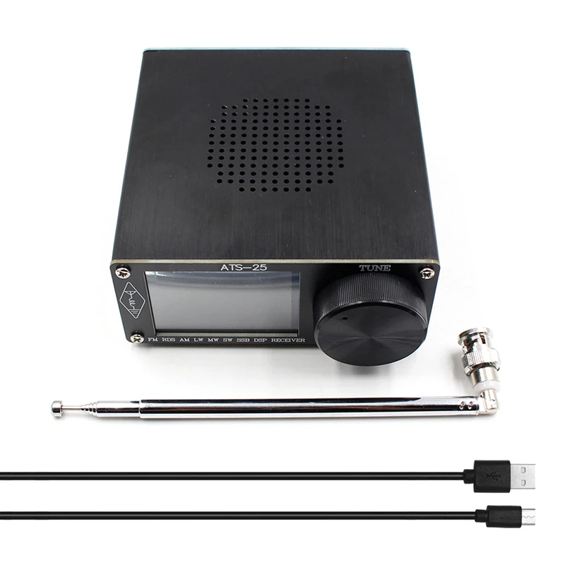 SI4732 All Band Radio Receiver FM AM (MW and SW) and SSB (LSB and USB) with 2.4 Inch Press ing Screen
SI4732 All Band Radio Receiver FM AM (MW and SW) and SSB (LSB and USB) with 2.4 Inch Press ing Screen