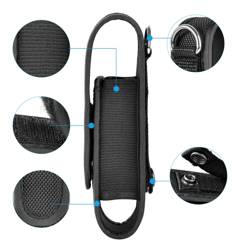 Universal Nylon Belt Flashlight Holder Holster Bag Pouch for FENIX UC30 UC35 E35 3"-5" 18650 Mini Flashlight Torchlight X37A
Universal Nylon Belt Flashlight Holder Holster Bag Pouch for FENIX UC30 UC35 E35 3"-5" 18650 Mini Flashlight Torchlight X37A