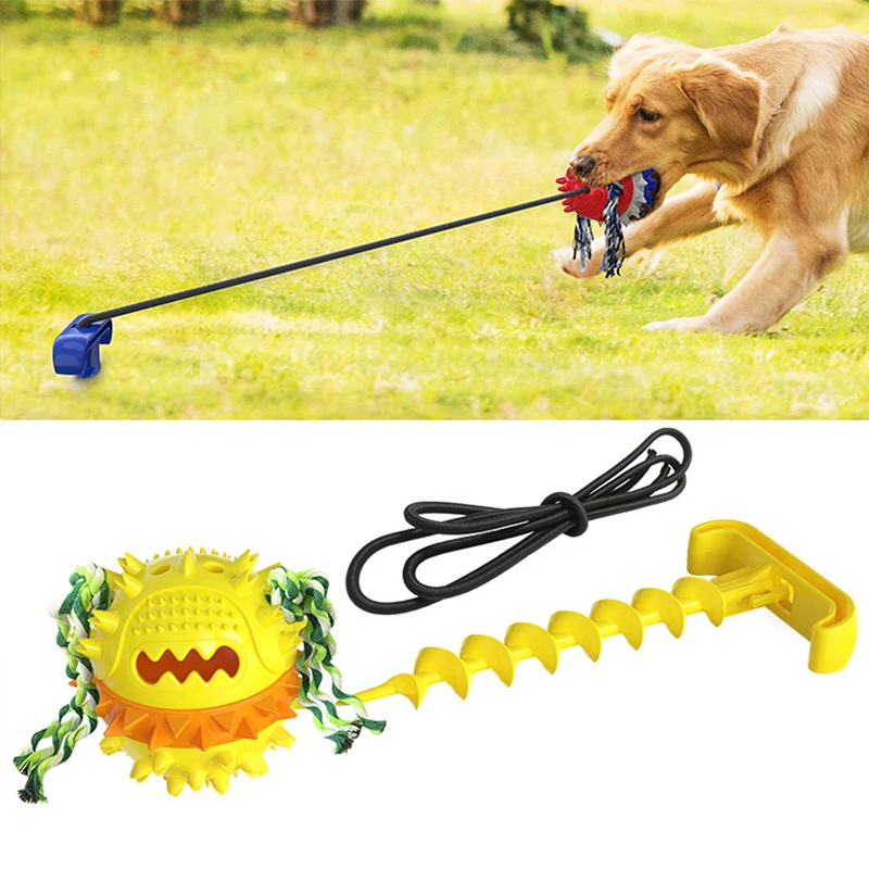 Dog Chew Toys Bite Squeaky Rope Ball Toy Teeth Cleaning Pet Supplies for Small Medium Dogs GHS99
Dog Chew Toys Bite Squeaky Rope Ball Toy Teeth Cleaning Pet Supplies for Small Medium Dogs GHS99