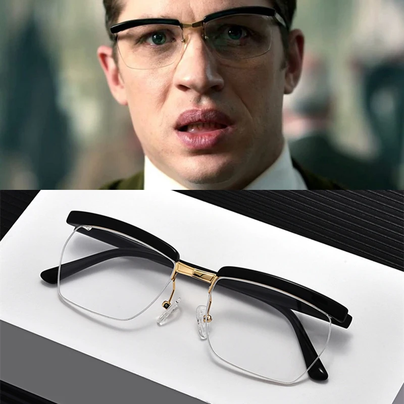 Classic Acetate Titanium Half Frame Glasses Men Square Semi Rimless Eyeglasses Male Myopia Optical Prescription Eyewear Tom
Classic Acetate Titanium Half Frame Glasses Men Square Semi Rimless Eyeglasses Male Myopia Optical Prescription Eyewear Tom