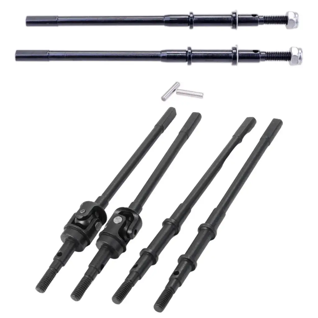 CVD Drive Shaft Durable Replacement Accessories Upgrade Parts Metal for Axial 1:10 SCX10 II RC Car 90047 90046
CVD Drive Shaft Durable Replacement Accessories Upgrade Parts Metal for Axial 1:10 SCX10 II RC Car 90047 90046