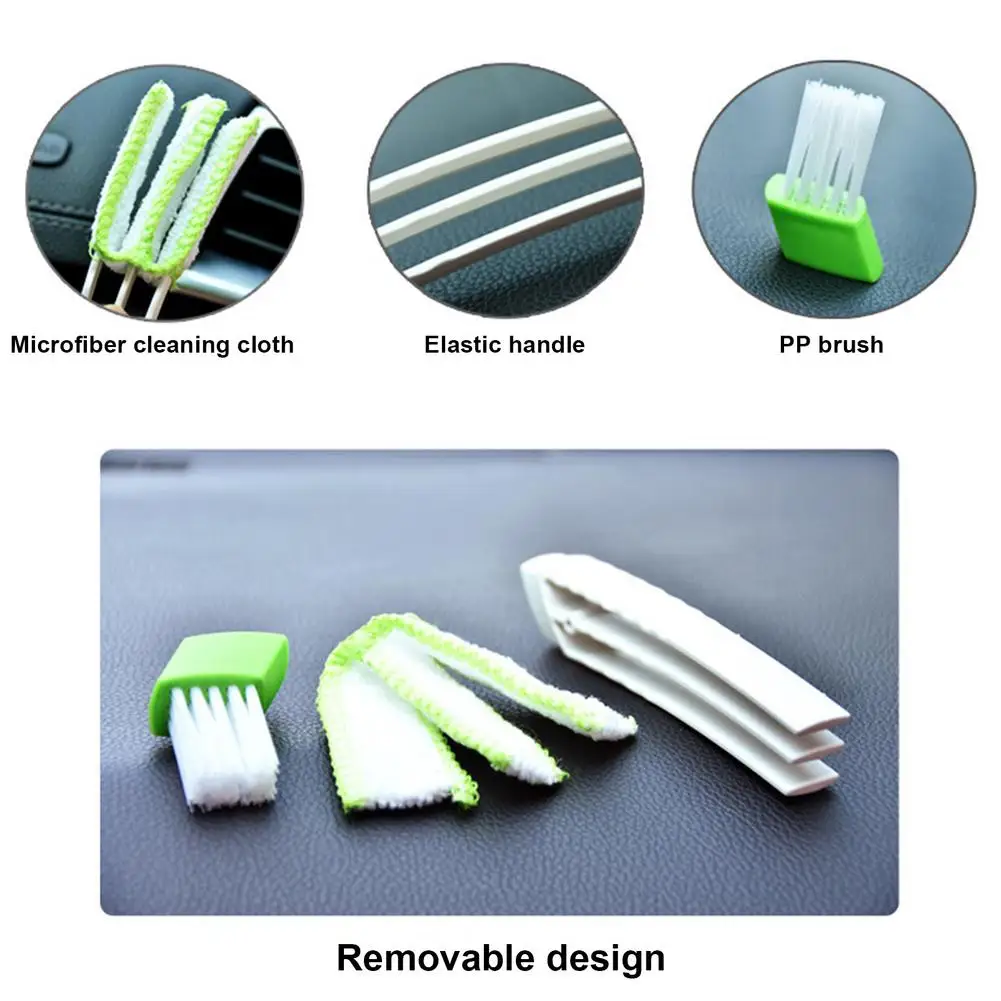 Car Air Conditioner Vent Brush Microfibre Car Grille Cleaner Auto Detailing Blinds Duster Brush Car-styling Cleaning Tools
Car Air Conditioner Vent Brush Microfibre Car Grille Cleaner Auto Detailing Blinds Duster Brush Car-styling Cleaning Tools