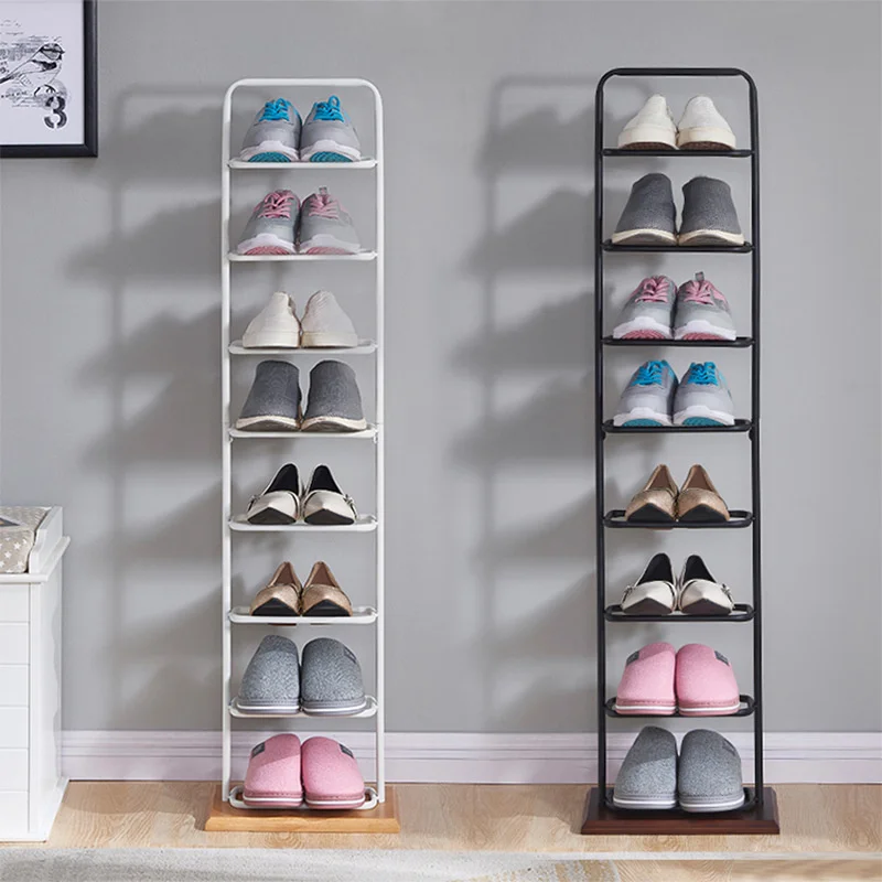 1 Pcs Vertical Narrow Simple Iron Shoe Storage Shelf Multi-layer Single Row Behind The Door Rack At The 8 Floors
1 Pcs Vertical Narrow Simple Iron Shoe Storage Shelf Multi-layer Single Row Behind The Door Rack At The 8 Floors