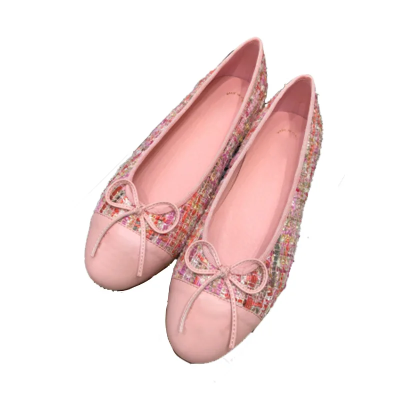 Women's Luxury Flat Shoes Woman Ballet Shallow Mouth Genuine Leather Flats Bowknot Brand Shoes Ladies Low Heeled Casual Shoe
Women's Luxury Flat Shoes Woman Ballet Shallow Mouth Genuine Leather Flats Bowknot Brand Shoes Ladies Low Heeled Casual Shoe