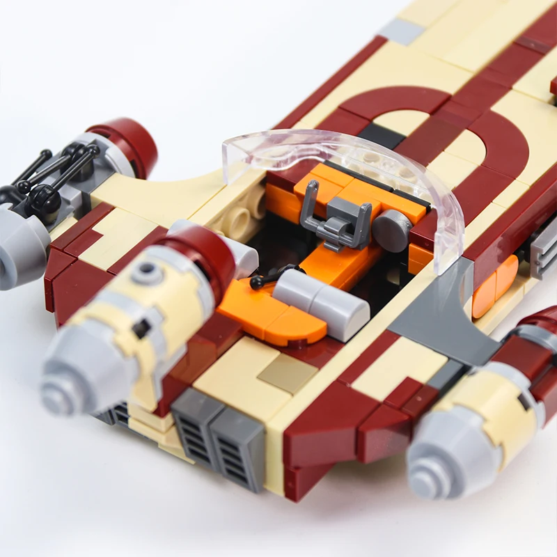 MOC Star Toys Space Wars X-34 Landspeeder Diy Creative Building Blocks Bricks Collection Star Series Wars Children Kids Gifts 
MOC Star Toys Space Wars X-34 Landspeeder Diy Creative Building Blocks Bricks Collection Star Series Wars Children Kids Gifts