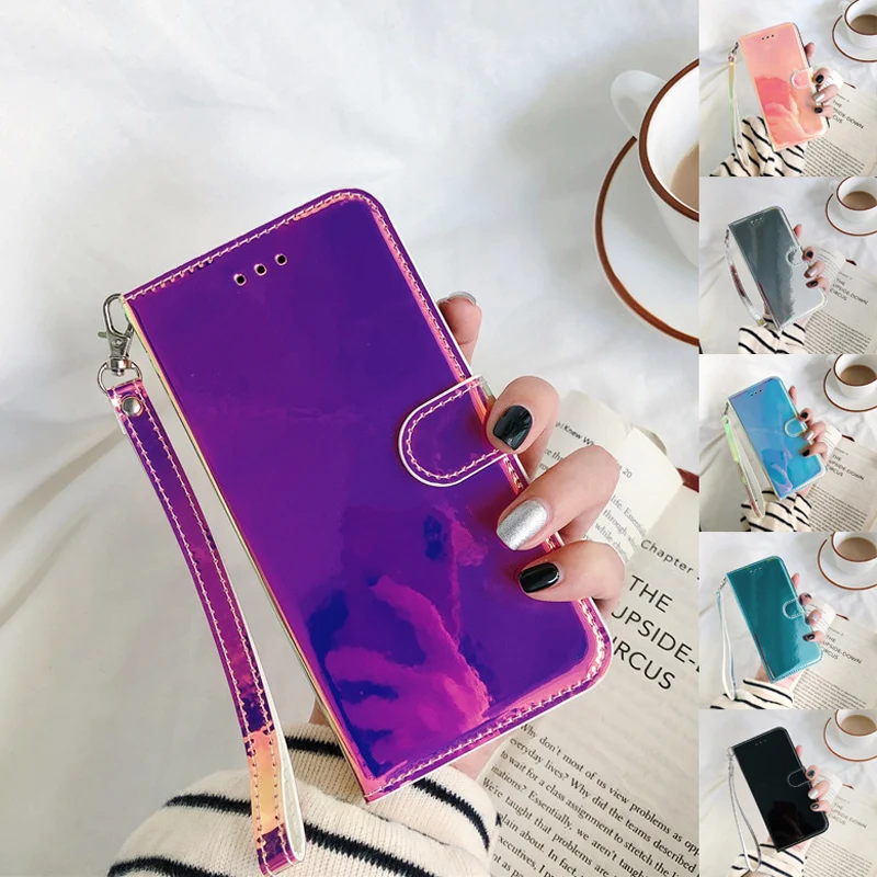 Mirror Wallet Leather Flip Phone Case For Nokia 7.3 5.4 3.4 2.4 1.3 2.3 6.2 Stand Holder Magnetic Gradient Strap 3D Bright Laser
Mirror Wallet Leather Flip Phone Case For Nokia 7.3 5.4 3.4 2.4 1.3 2.3 6.2 Stand Holder Magnetic Gradient Strap 3D Bright Laser