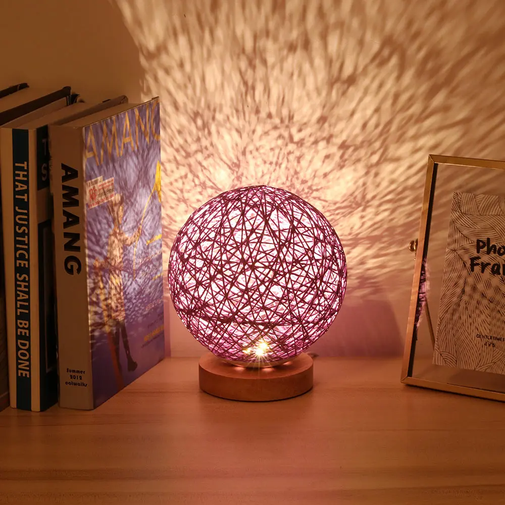 Anti-Slip Twine Lampshade Light Wood Lampshade Decorative Light Bedside Hand-Knit Lampshade Lamp For Home Office Anti-Slip
Anti-Slip Twine Lampshade Light Wood Lampshade Decorative Light Bedside Hand-Knit Lampshade Lamp For Home Office Anti-Slip