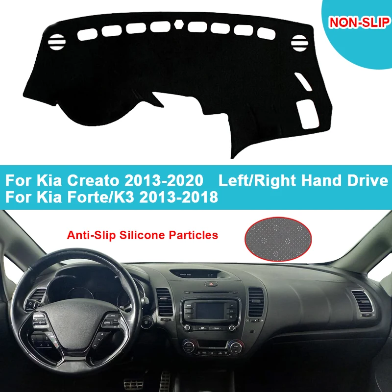 Flannel Suede Polyester Car Dashboard Cover For Toyota For Kia Creato 2013 - 2020 Forte K3 2013 - 2018 Dashmat Carpet Cape Rug
Flannel Suede Polyester Car Dashboard Cover For Toyota For Kia Creato 2013 - 2020 Forte K3 2013 - 2018 Dashmat Carpet Cape Rug