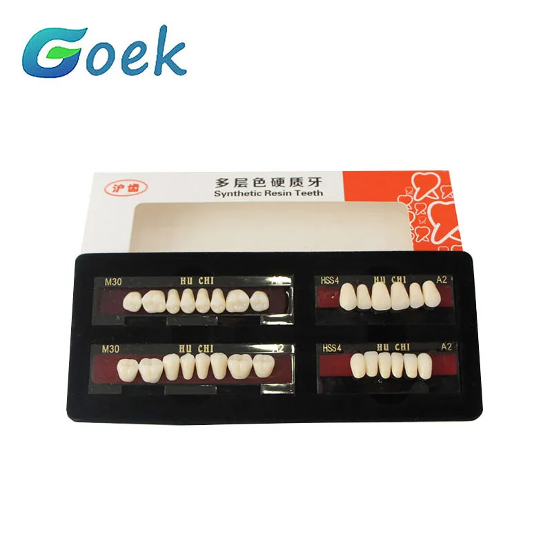 28Pcs/Set Resin Teeth Fake Teeth Full Mouth Durable Denture Protesis Dental Materials Teeth Teaching Model Dedicated 2 layers
28Pcs/Set Resin Teeth Fake Teeth Full Mouth Durable Denture Protesis Dental Materials Teeth Teaching Model Dedicated 2 layers