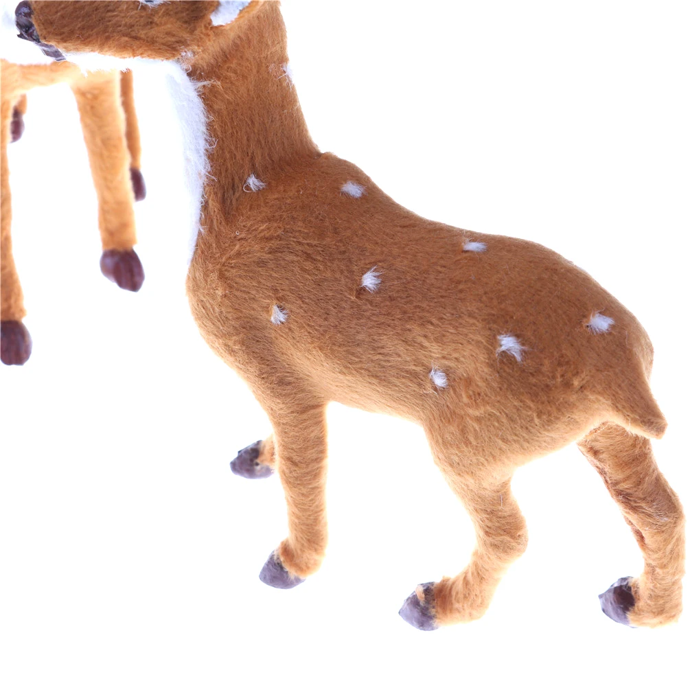 Simulation Christmas Deer Christmas Elk Plush Reindeer Christmas Decoration Fairy Garden Miniatures Props
Simulation Christmas Deer Christmas Elk Plush Reindeer Christmas Decoration Fairy Garden Miniatures Props