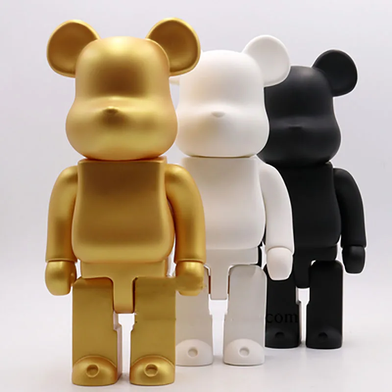 Bearbricklys 28cm 400% Bear&bricklys Toy Golden Blocks Bear Toy Action Toy Figures Garage Kits Dolls Kids Toys
Bearbricklys 28cm 400% Bear&bricklys Toy Golden Blocks Bear Toy Action Toy Figures Garage Kits Dolls Kids Toys