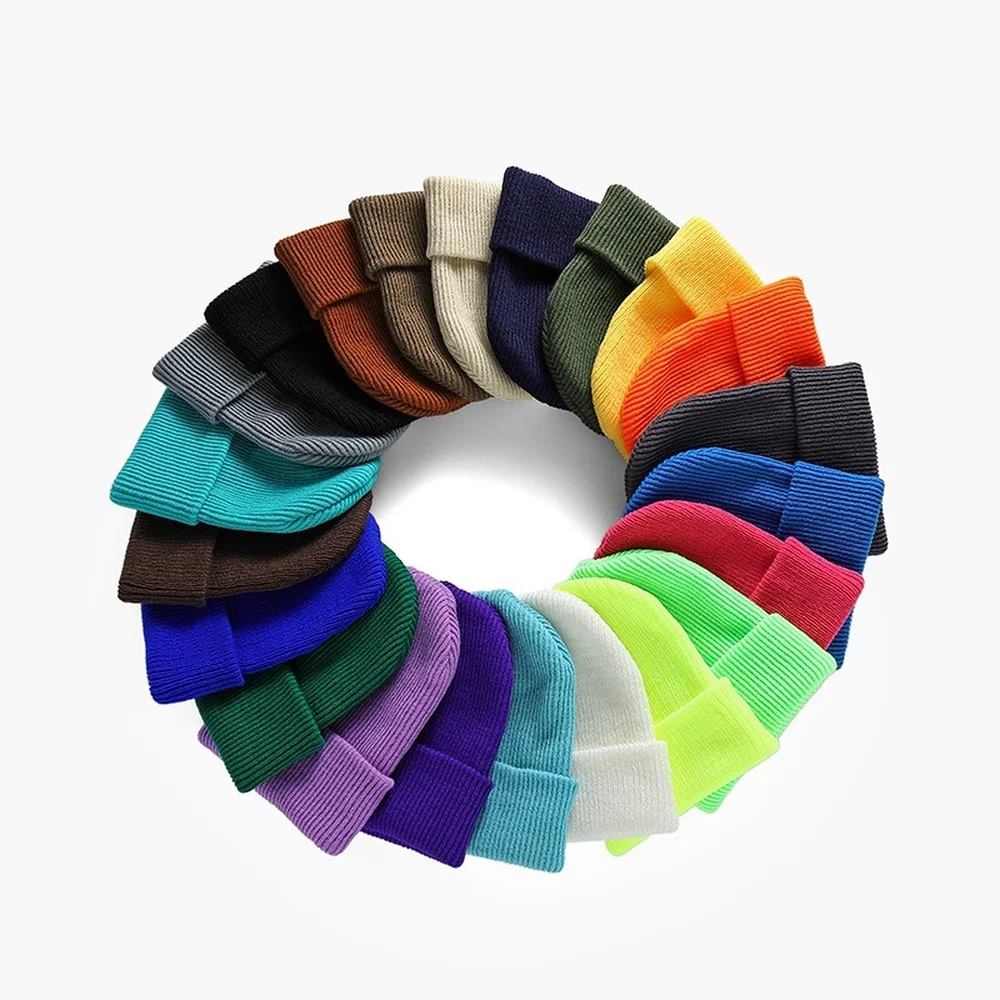 Brimless Hat Fashion Winter Hat Beanie Winter Skullies Beanie Unisex Solid Warmer New Bonnet Curled Edge Knitted Cap Women
Brimless Hat Fashion Winter Hat Beanie Winter Skullies Beanie Unisex Solid Warmer New Bonnet Curled Edge Knitted Cap Women
