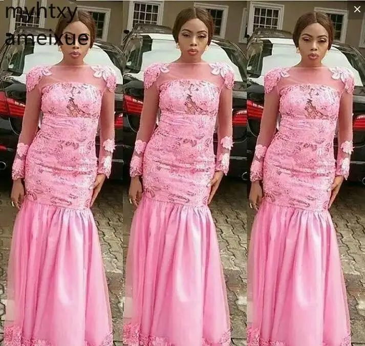2021 New Long Sleeves Sexy Pink Prom Dresses Pink Mermaid Black Girls Evening Party Gowns Plus Size Custom Made Dress Elegant
2021 New Long Sleeves Sexy Pink Prom Dresses Pink Mermaid Black Girls Evening Party Gowns Plus Size Custom Made Dress Elegant