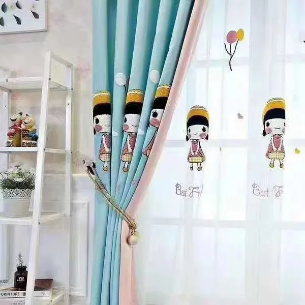 2022 Cartoon Little Lolita Curtains for Living Dining Room Bedroom Thick Cotton Linen Children's Room Modern Simple Girl Curtain
2022 Cartoon Little Lolita Curtains for Living Dining Room Bedroom Thick Cotton Linen Children's Room Modern Simple Girl Curtain