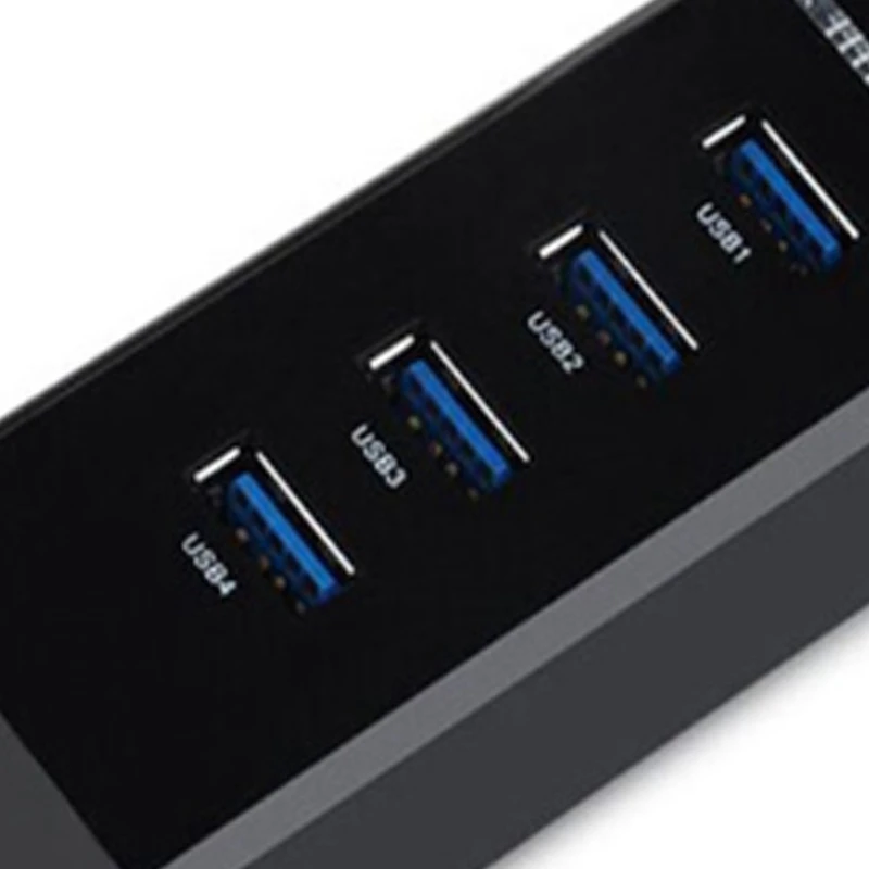 4-Port USB 3.0 Hub Long Cable 12-Inch with Micro-USB Charging Port Data Transfer USB Hub Extender Extension Connector
4-Port USB 3.0 Hub Long Cable 12-Inch with Micro-USB Charging Port Data Transfer USB Hub Extender Extension Connector