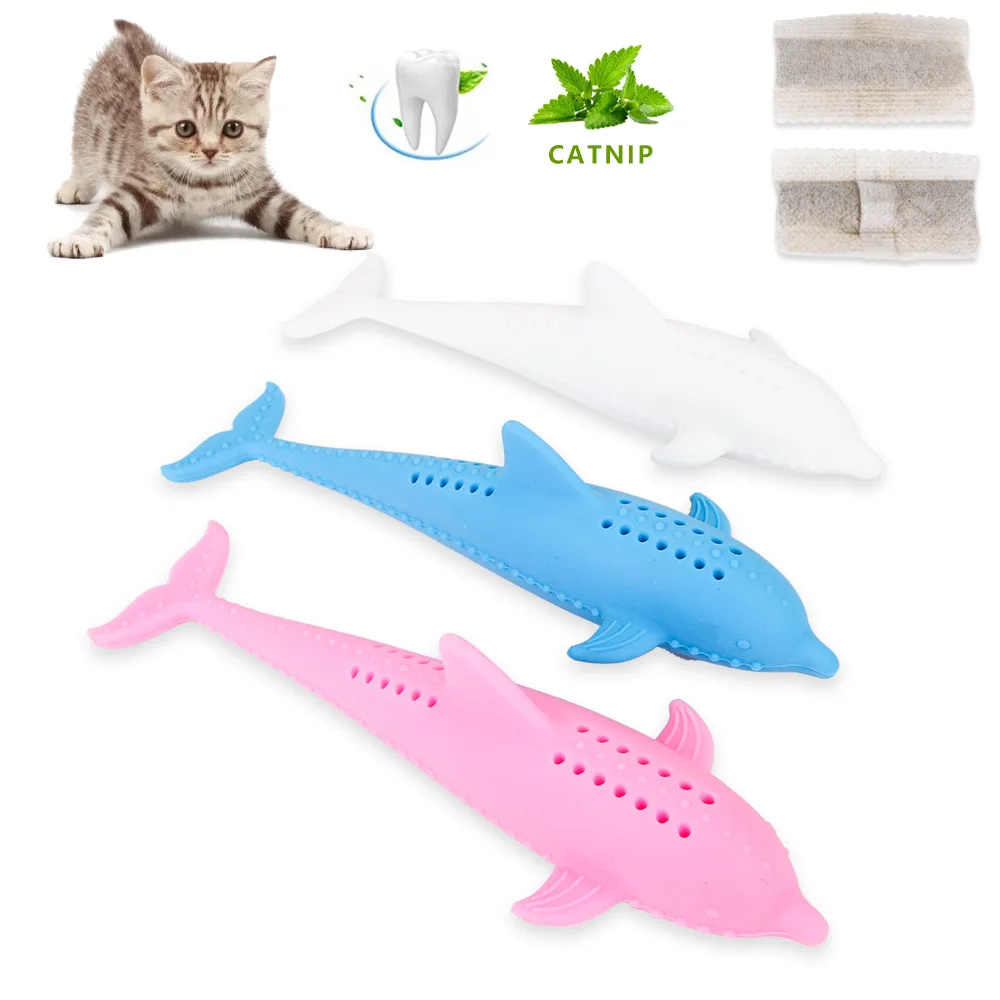 Fish-Shaped Soft Silicone Mint Toothbrush Pet Cat Toys Fish Interactive Pet Supplies for Cat Catnip Cleaning Teeth Dog Chew Toys
Fish-Shaped Soft Silicone Mint Toothbrush Pet Cat Toys Fish Interactive Pet Supplies for Cat Catnip Cleaning Teeth Dog Chew Toys