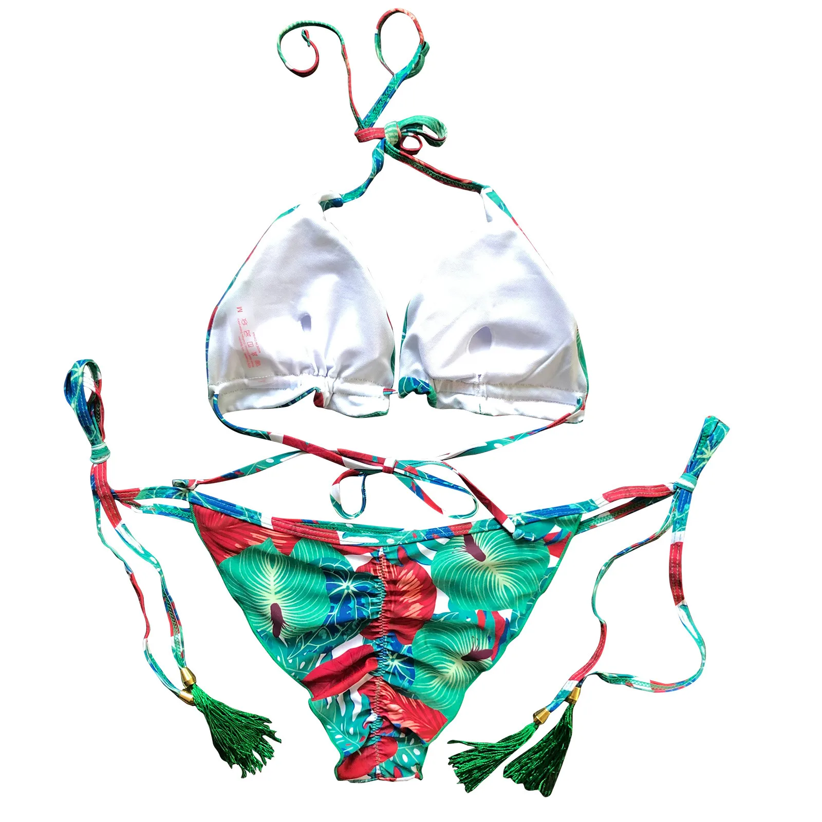 Tassel Swimsuit With Flowers Sexy Push Up Bikinis 2021 Mujer Halter Swimwear Women Swimming Suit For Women Swim Suit Bather
Tassel Swimsuit With Flowers Sexy Push Up Bikinis 2021 Mujer Halter Swimwear Women Swimming Suit For Women Swim Suit Bather