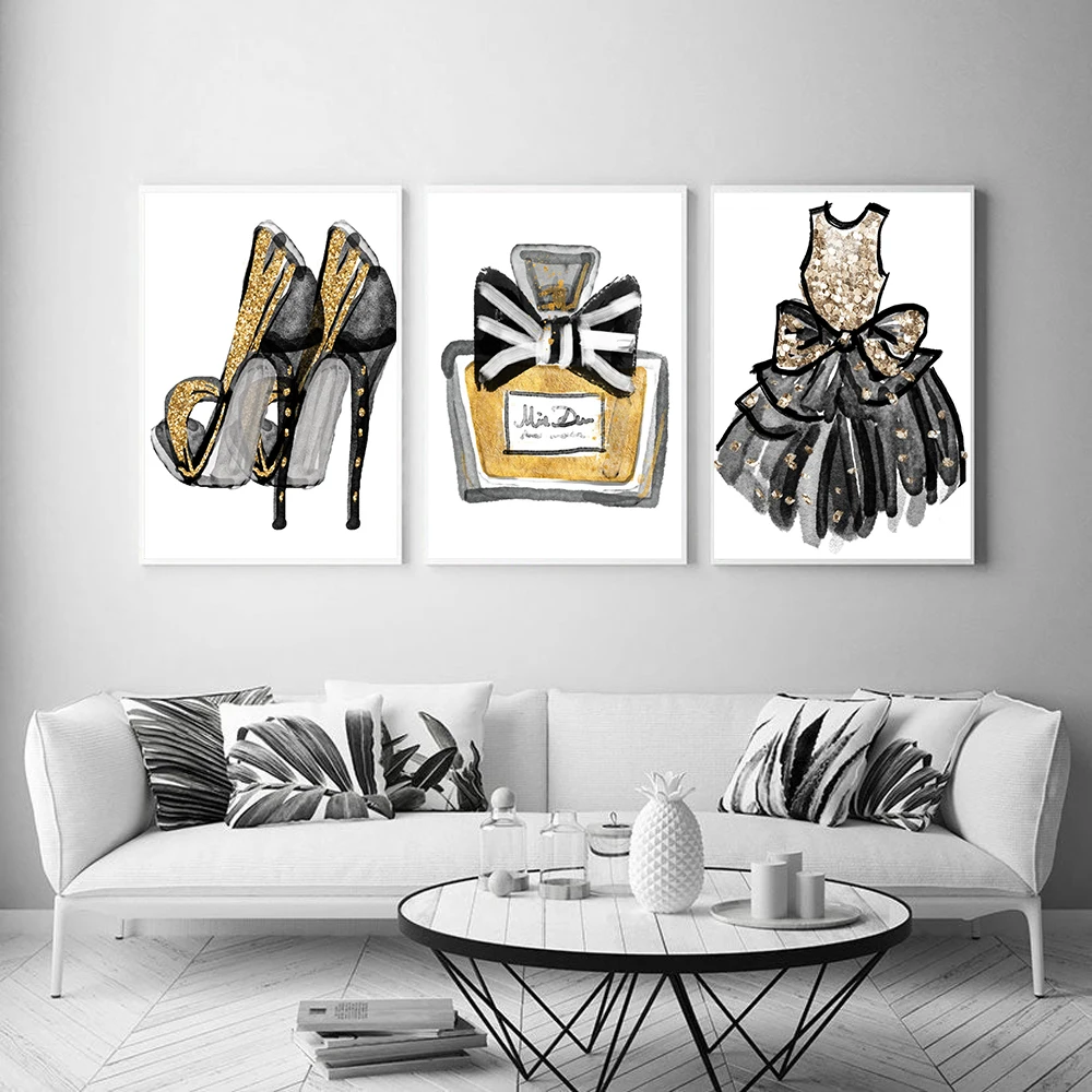 Fashion Dress Poster Perfume Nordic Posters And Prints Wall Art Canvas Painting For Living Room Home Decoration Unframed
Fashion Dress Poster Perfume Nordic Posters And Prints Wall Art Canvas Painting For Living Room Home Decoration Unframed