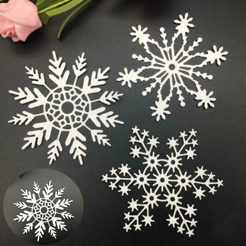 Christmas Snowflake Greeting Card Metal Cutting Dies Stencil Scrapbooking Photo Album Card Paper Embossing Craft DIY
Christmas Snowflake Greeting Card Metal Cutting Dies Stencil Scrapbooking Photo Album Card Paper Embossing Craft DIY