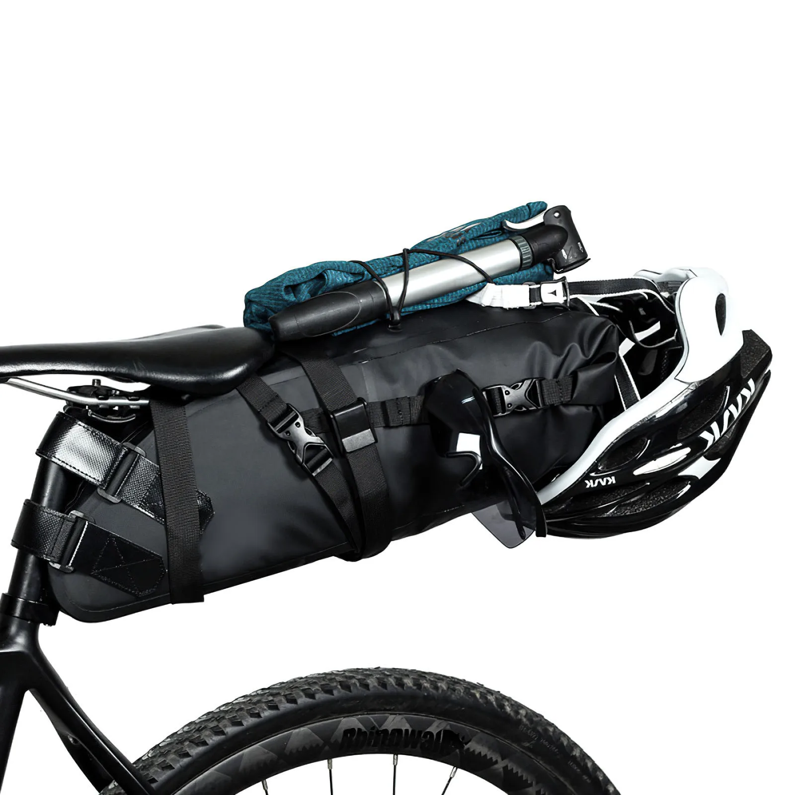 

Bike Bag Waterproof 10L Large Capacity Bicycle Saddle Bag Cycling Tail Rear Bag MTB Road Trunk Bike Packing Cycling Accessorries