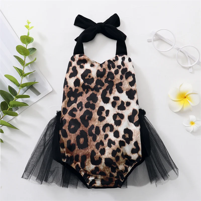 0-18 Months Baby Girls Summer Casual Romper Newborn Black Leopard Printed Pattern Sleeveless V-Neck Bodysuit Toddlers Clothing
0-18 Months Baby Girls Summer Casual Romper Newborn Black Leopard Printed Pattern Sleeveless V-Neck Bodysuit Toddlers Clothing