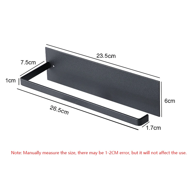 Paper Holders Non Perforated Paper Towel Holder Toilet Paper Hanger Roll Paper Holder Fresh Film Storage Rack Wall Hanging Shelf
Paper Holders Non Perforated Paper Towel Holder Toilet Paper Hanger Roll Paper Holder Fresh Film Storage Rack Wall Hanging Shelf
