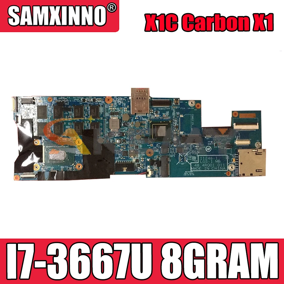 Akemy 48.4RQ01.021 материнская плата для ноутбука Lenovo ThinkPad X1C углерода X1 Материнская плата ноутбука FRU 04X0495 процессор I7 3667U 8 грамм 100% тест
Akemy 48.4RQ01.021 материнская плата для ноутбука Lenovo ThinkPad X1C углерода X1 Материнская плата ноутбука FRU 04X0495 процессор I7 3667U 8 грамм 100% тест