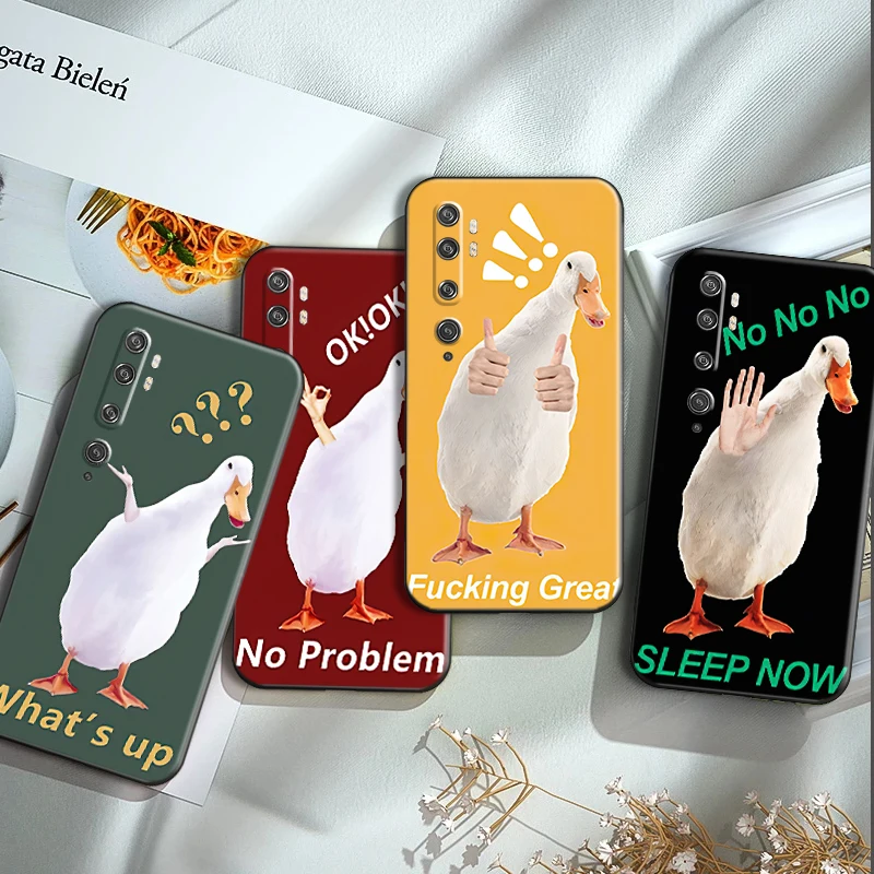 Funny Cartoon Cute Playful Emoticon Pack Duck Phone Case For Xiaomi CC9 CC9e 10S 10 Pro Lite 11 11 Lite Pro Ultra Note 10 Cover
Funny Cartoon Cute Playful Emoticon Pack Duck Phone Case For Xiaomi CC9 CC9e 10S 10 Pro Lite 11 11 Lite Pro Ultra Note 10 Cover