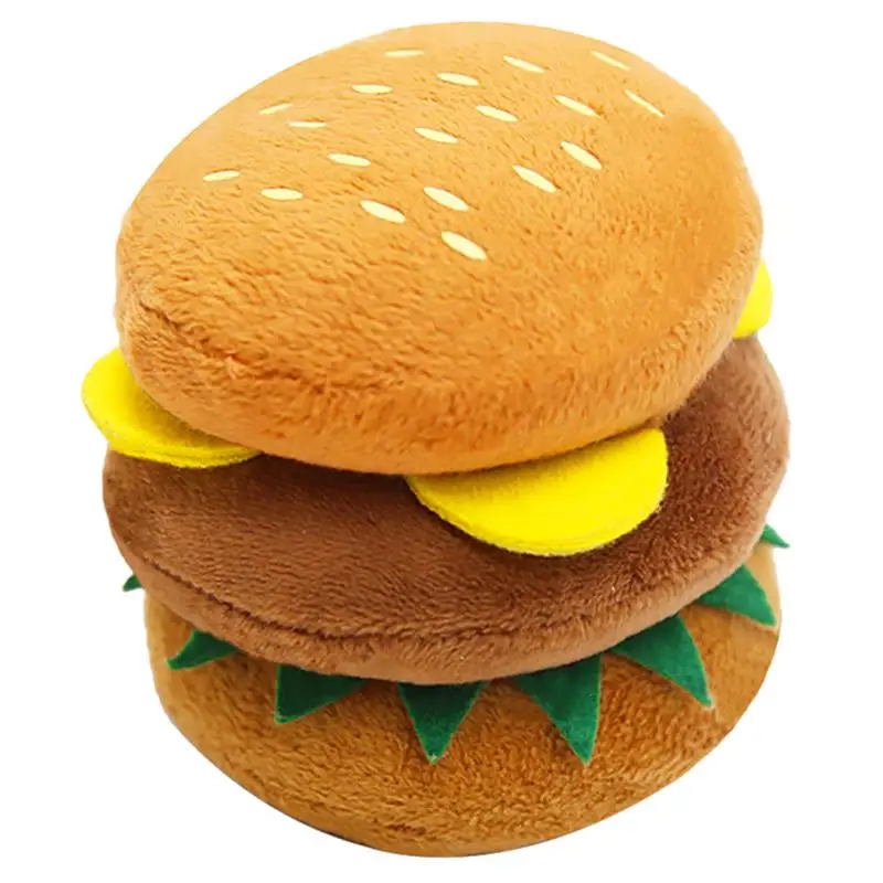 Dorakitten 1pc Bite Resistant Dog Squeaky Toy Funny Hamburger French Fries Shape Dog Chew Toy Pet Teething Toys Pet Supplies 
Dorakitten 1pc Bite Resistant Dog Squeaky Toy Funny Hamburger French Fries Shape Dog Chew Toy Pet Teething Toys Pet Supplies