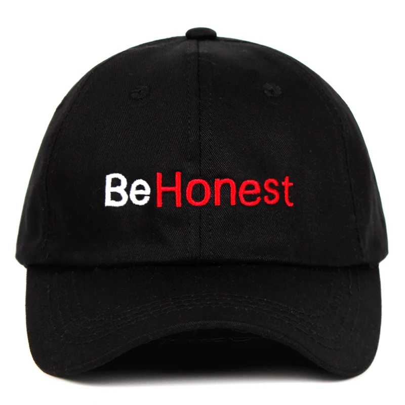 Be Honest Dad Hat 100% Cotton letter embroidery Baseball Cap Snapback men and women fashion outdoor leisure caps
Be Honest Dad Hat 100% Cotton letter embroidery Baseball Cap Snapback men and women fashion outdoor leisure caps