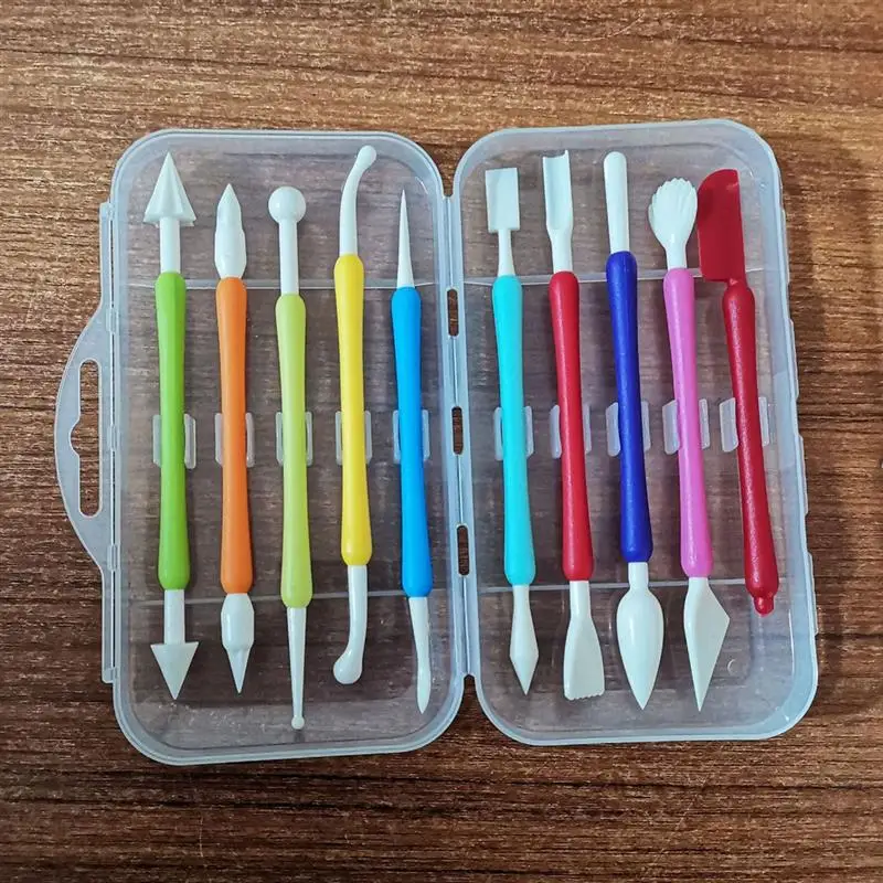 10PCS/Set Fondant Modeling Tools DIY Plastic Cake Sculpting Tools Gum Paste Tools Patterns Carving Flower Craft Baking Tool
10PCS/Set Fondant Modeling Tools DIY Plastic Cake Sculpting Tools Gum Paste Tools Patterns Carving Flower Craft Baking Tool