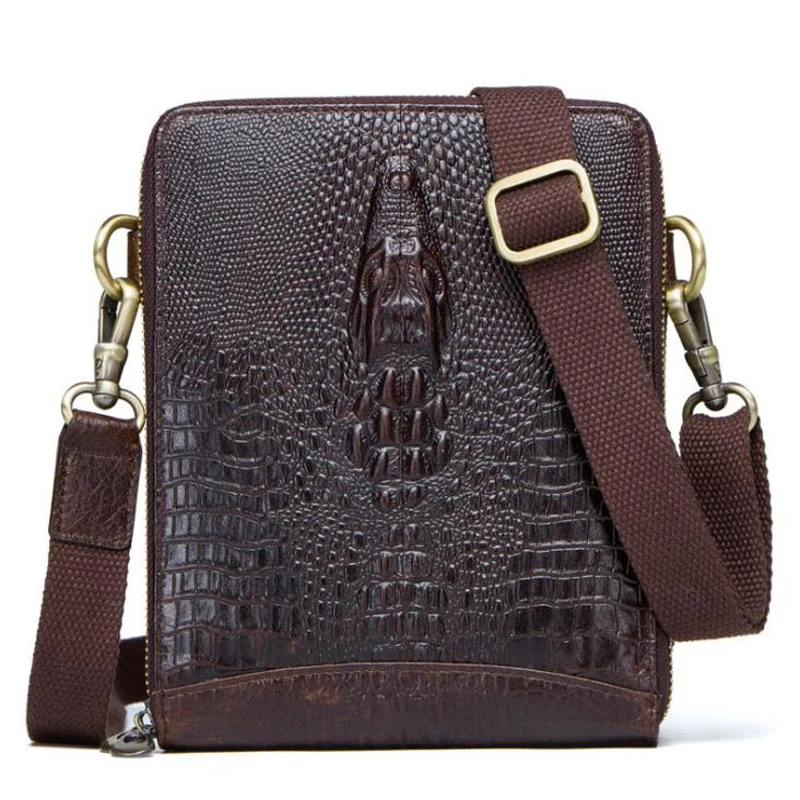 Crocodile Pattern Genuine Leather Male Handbag Mens Leather Shoulder Bag Male Casual Tote Bag Crossbody Bag For Male Bag
Crocodile Pattern Genuine Leather Male Handbag Mens Leather Shoulder Bag Male Casual Tote Bag Crossbody Bag For Male Bag