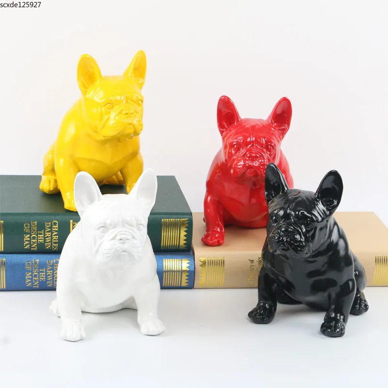 Creative Solid Color Resin French Fighting Dog Sculpture Crafts Desktop Decoration Cartoon Cute Animal Statue Birthday Gift Home
Creative Solid Color Resin French Fighting Dog Sculpture Crafts Desktop Decoration Cartoon Cute Animal Statue Birthday Gift Home