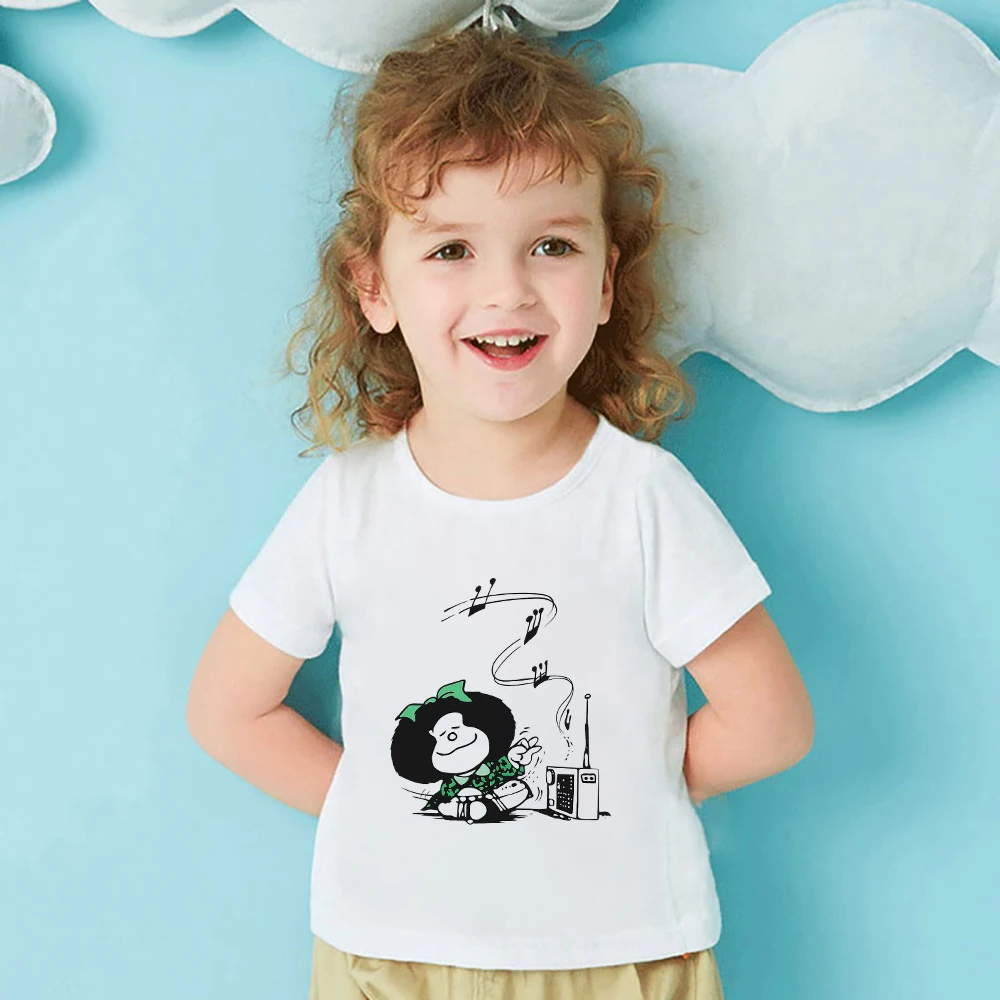 Retro Cartoon Mafalda Print Fine T Shirt Kids 90s Harajuku Toddler Girl Clothes France Streetwear Elegant T-shirts Well Being
Retro Cartoon Mafalda Print Fine T Shirt Kids 90s Harajuku Toddler Girl Clothes France Streetwear Elegant T-shirts Well Being