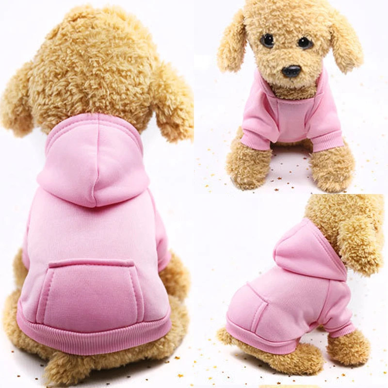 Autumn/Winter Warm Dog Hoodies Soft Cotton Pet Dog Clothes For Small Dogs Chihuahua Pug Coat Jackets Puppy Cat Clothing Outfits
Autumn/Winter Warm Dog Hoodies Soft Cotton Pet Dog Clothes For Small Dogs Chihuahua Pug Coat Jackets Puppy Cat Clothing Outfits