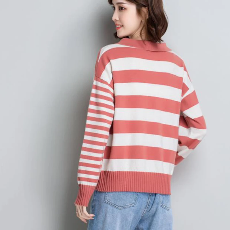 Pull tricote a manches longues pour femme, vetement decontracte, doux, a la mode, y2k, nouvelle collection automne 2021
Pull tricote a manches longues pour femme, vetement decontracte, doux, a la mode, y2k, nouvelle collection automne 2021
