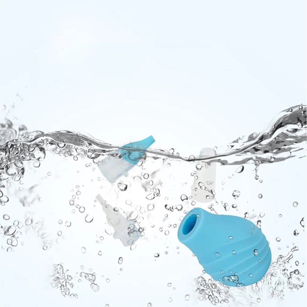 1 Set Baby Snot Cleaner Manual Type Silicone Baby Nasal Aspirator Nose Sucker 
1 Set Baby Snot Cleaner Manual Type Silicone Baby Nasal Aspirator Nose Sucker