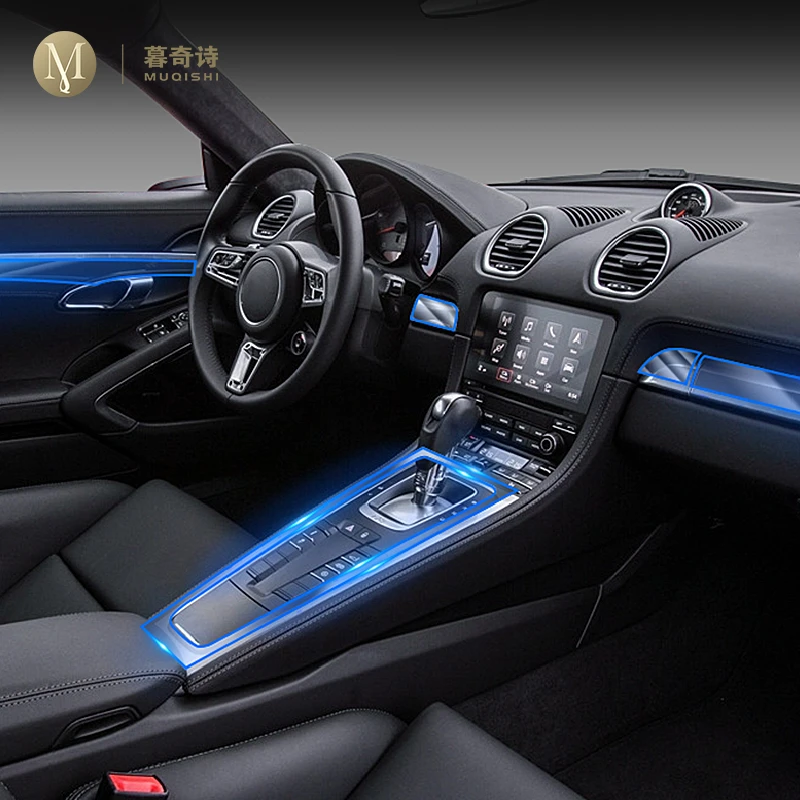 For Porsche 718 Boxster 911 2013-2020 car Interior Center console Invisible car suit TPU protective film Anti-scratch Accessorie
For Porsche 718 Boxster 911 2013-2020 car Interior Center console Invisible car suit TPU protective film Anti-scratch Accessorie