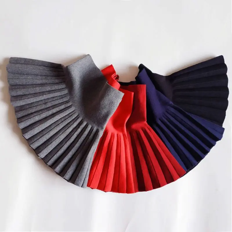 Baby Children Clothing School Girls Knit Skirt Bottoming Princess Pleated Skirts
Baby Children Clothing School Girls Knit Skirt Bottoming Princess Pleated Skirts