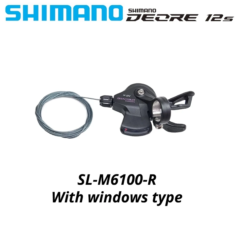 SHIMANO DEORE XT SLX SL M6100 M7100 M8100 рычаг переключения передач правый 12 Скоростей горный