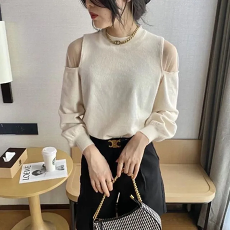 Autumn and winter wear Korean slim fashion new solid color hollowed out casual sweater
Autumn and winter wear Korean slim fashion new solid color hollowed out casual sweater