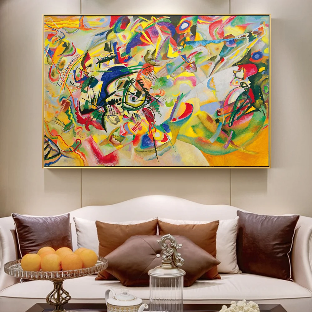 Wassily Kandinsky-Composition VII,1913 Abstract Wall Art Canvas Paintings Modern Posters And Prints Pop Art Wall Pictures Cuadro
Wassily Kandinsky-Composition VII,1913 Abstract Wall Art Canvas Paintings Modern Posters And Prints Pop Art Wall Pictures Cuadro