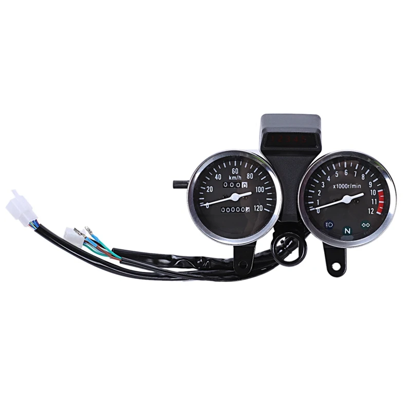 1 Pcs Led Motorcycle Modified Speedometer Odometer Tachometer & Pair Cnc 22Mm 28Mm Off Road Bar | Автомобили и мотоциклы