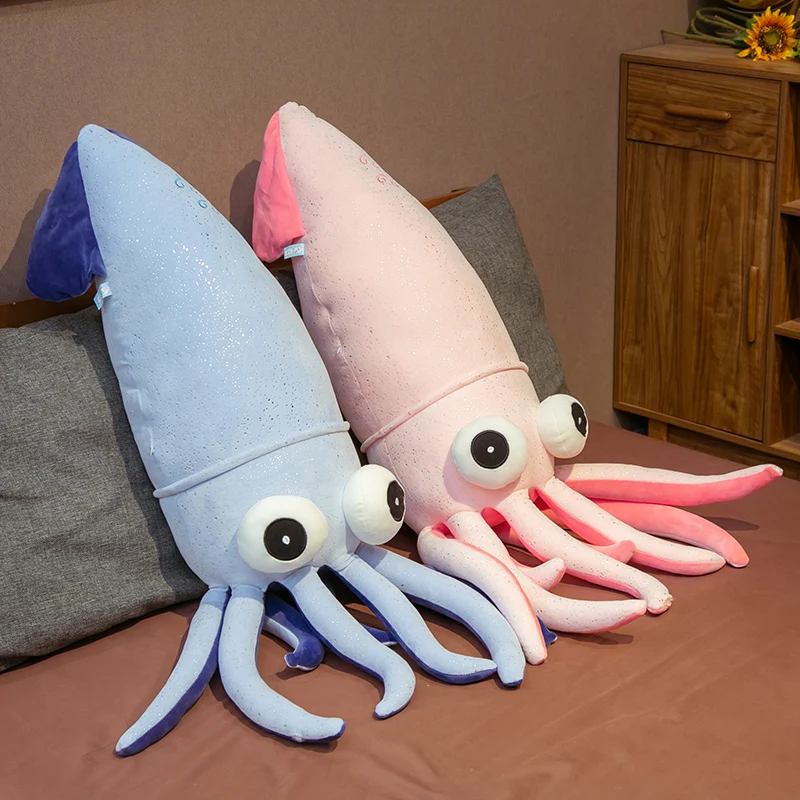 70/90/110CM Lovely Simulation Squid Plush Pillow Colorful Squid Soft Stuffed Toy Baby Doll KIds Birthday Gift Home Decor
70/90/110CM Lovely Simulation Squid Plush Pillow Colorful Squid Soft Stuffed Toy Baby Doll KIds Birthday Gift Home Decor
