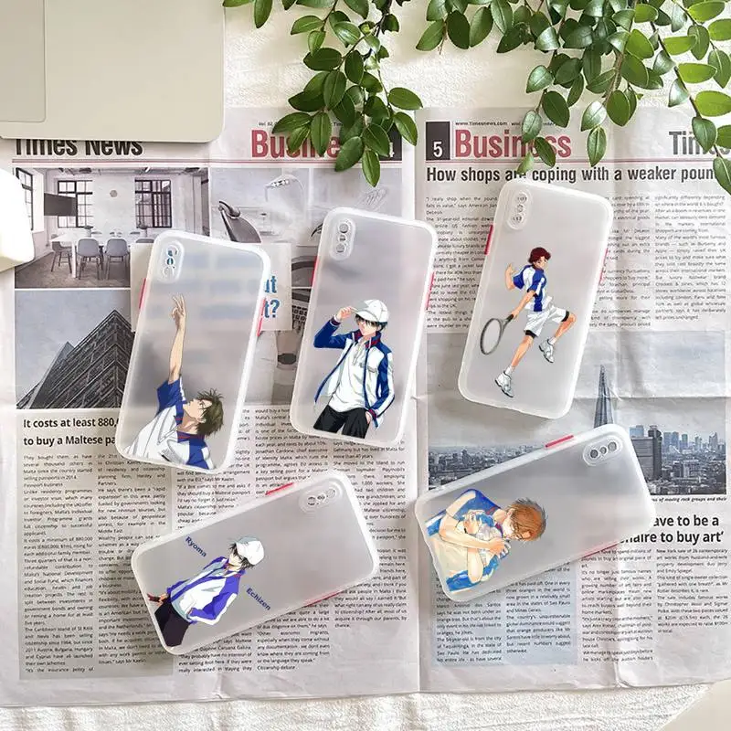 Anime New Prince OF Tennis Phone Case matte transparent For iphone 7 8 11 12 plus mini x xs xr pro max cover
Anime New Prince OF Tennis Phone Case matte transparent For iphone 7 8 11 12 plus mini x xs xr pro max cover