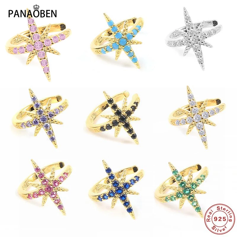 Женские серьги из серебра 925 пробы PANAOBEN, серьги-клипсы с цветными циркониевыми звездами, серьги-подвески в стиле пирсинга, ювелирные украшен...
Женские серьги из серебра 925 пробы PANAOBEN, серьги-клипсы с цветными циркониевыми звездами, серьги-подвески в стиле пирсинга, ювелирные украшен...