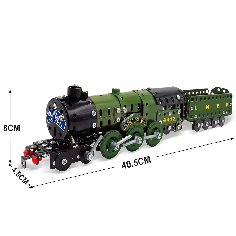 232PCS Scottish Train Metal Building Blocks High-tech City Car Bricks Children Toys & Hobbies Assemblable Gift
232PCS Scottish Train Metal Building Blocks High-tech City Car Bricks Children Toys & Hobbies Assemblable Gift