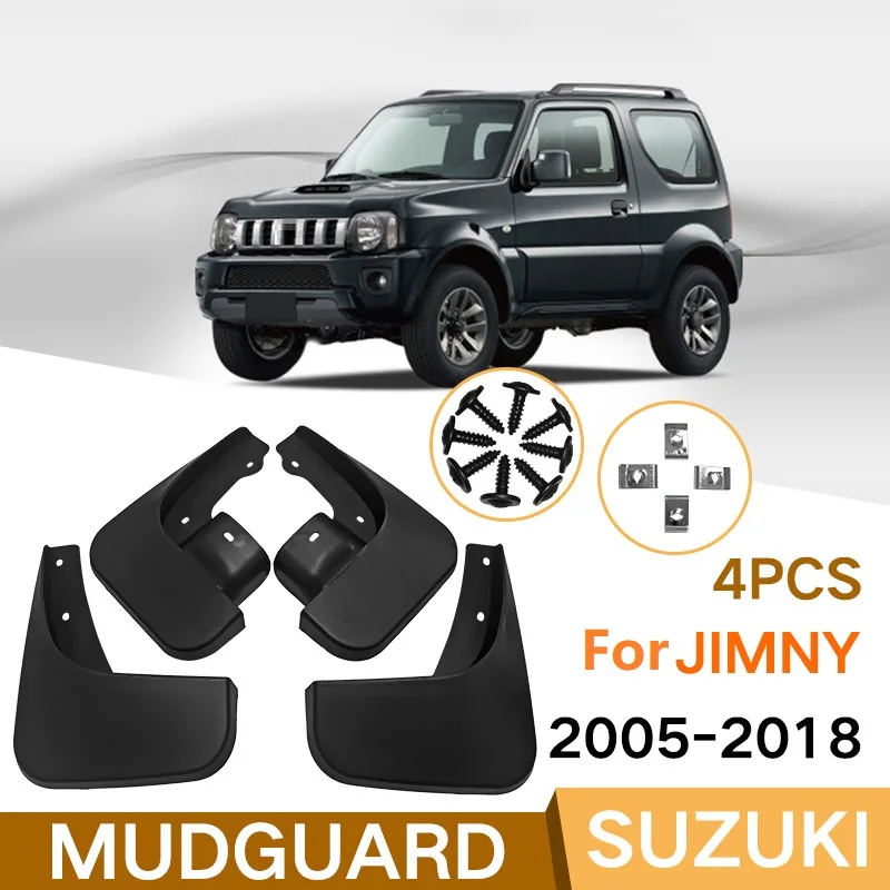 Car Mudguards For Suzuki Jimny 2005-2018 Car Exterior Protect Decoration Splash Flaps Fenders Auto Accessories
Car Mudguards For Suzuki Jimny 2005-2018 Car Exterior Protect Decoration Splash Flaps Fenders Auto Accessories